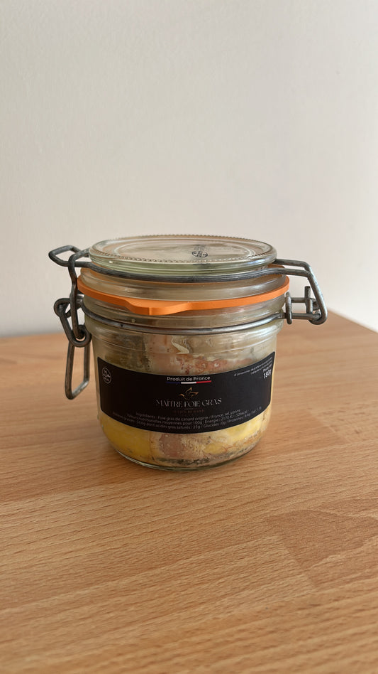 Bocal Foie-gras de Canard Entier 180gr